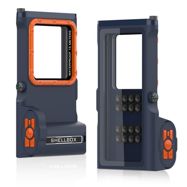 callrun waterproof mobile phone case deep dive 15 meters underwater taking photos bluetooth swimming - 图片 2