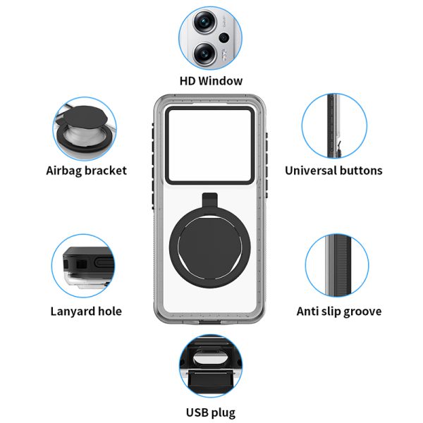 callrun waterproof mobile phone case 6.9 - 图片 5