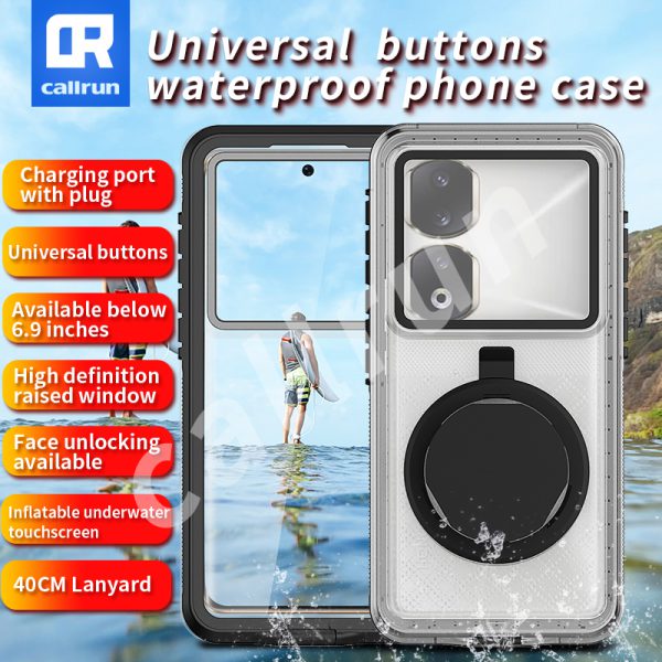 callrun waterproof mobile phone case 6.9